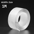 Nano Double Sided Tape Heavy Duty Transparent Adhesive Strips Strong Sticky Multipurpose Reusable Waterproof Mounting Tape