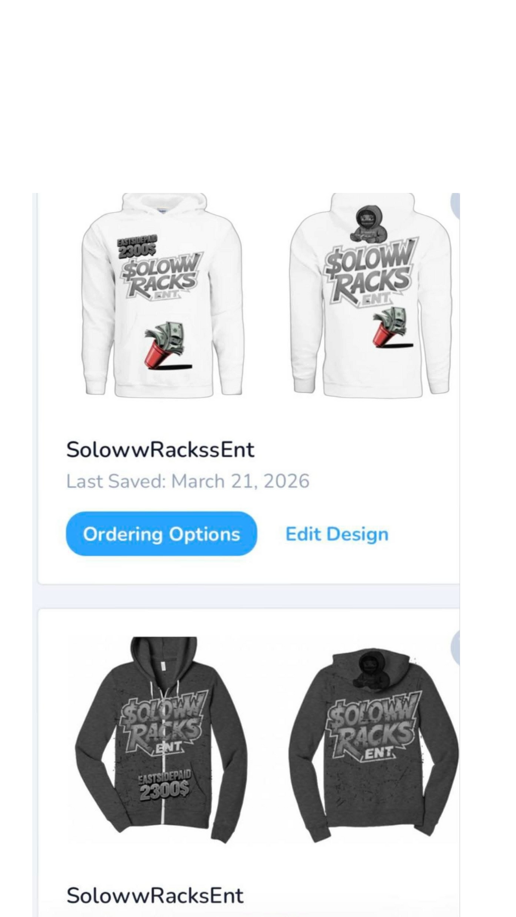 SolowwRackssEntClothing