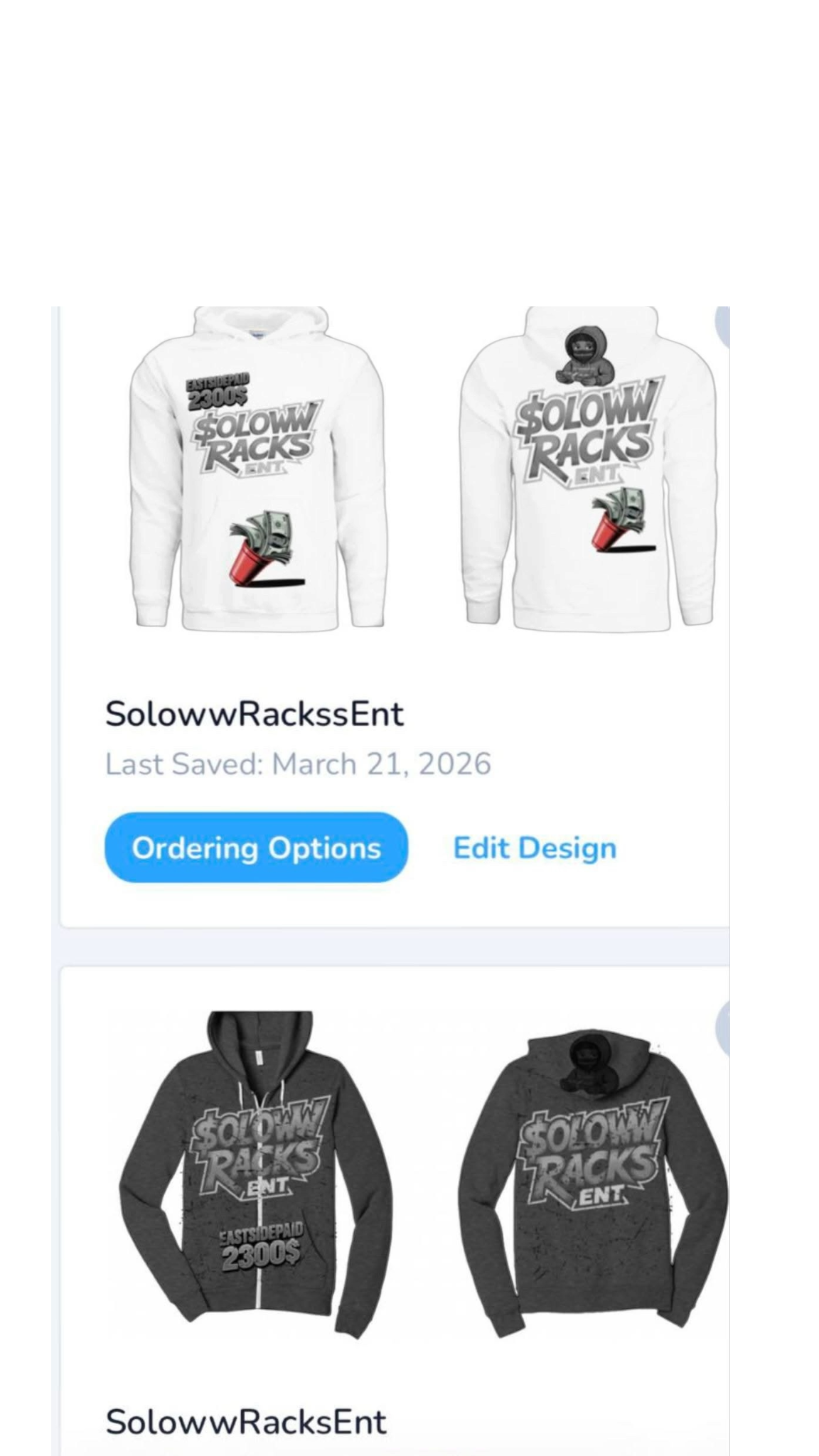 SolowwRackssEntClothing